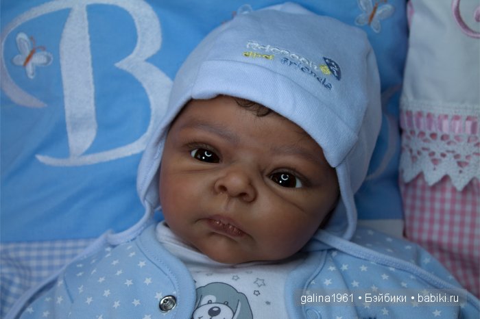Этнический малыш- Sammie. Куклы-реборн Галины Людвиг (фото 3)