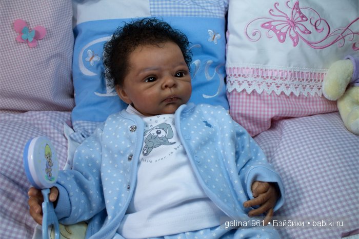 Этнический малыш- Sammie. Куклы-реборн Галины Людвиг (фото 4)