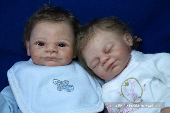 Близнецы - Мадита и Мануэль (32cm). Куклы-реборн Галины Людвиг (фото 9)