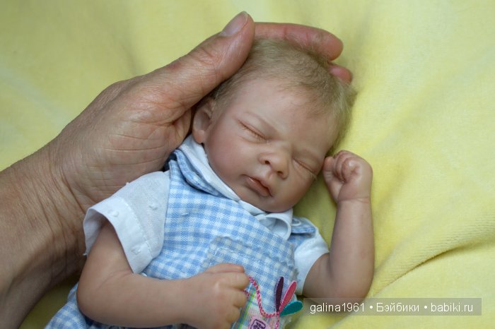 Малыш Квинчик, Quinn by Tamie Yarie. Куклы реборн Галины Людвиг (фото 4)