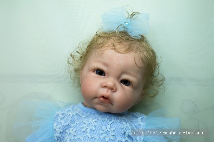Незабудка собирается домой. Куклы-реборн Галины Людвиг