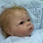 Незабудка собирается домой. Куклы-реборн Галины Людвиг