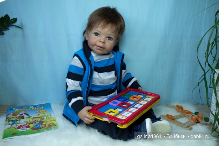 Сильвио - коллекционная (Sylvie от Monika Peter-Leicht) реборн кукла