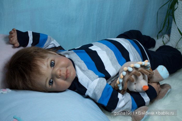 Сильвио - коллекционная (Sylvie от Monika Peter-Leicht) реборн кукла