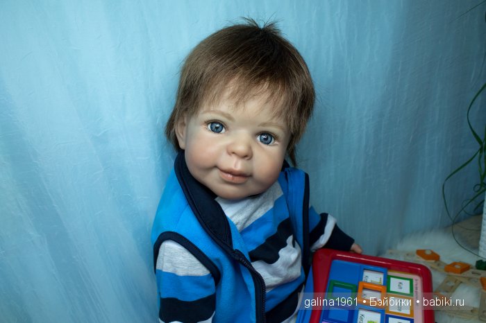 Сильвио - коллекционная (Sylvie от Monika Peter-Leicht) реборн кукла