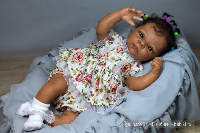 Вторая Шоколадка Сэмми. Куклы-реборн Галины Людвиг (фото 5)