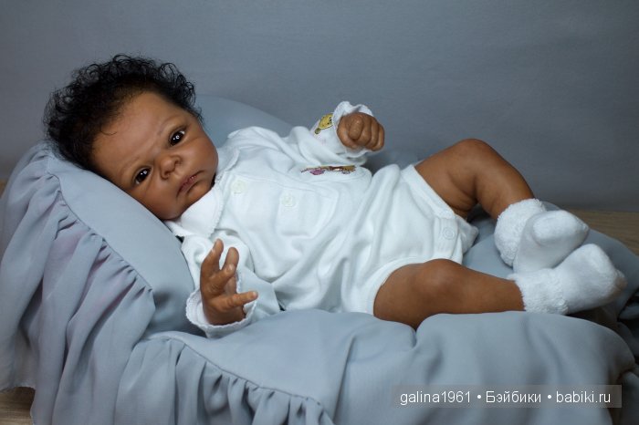 Вторая Шоколадка Сэмми. Куклы-реборн Галины Людвиг (фото 3)