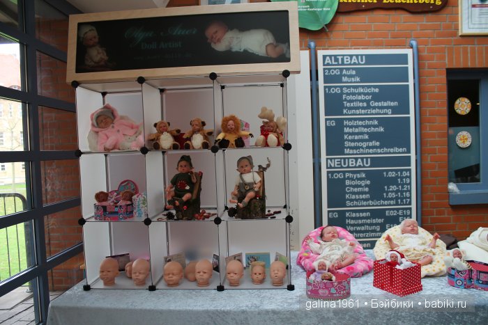о выставке в Eschwege - 21 Puppen-Festtage 2015. Reborn