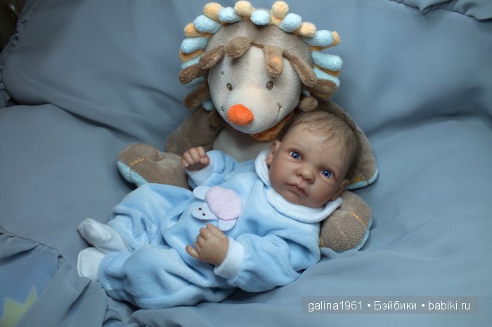 Мини-бэби Николюсик. Реборн-куклы Галины Людвиг