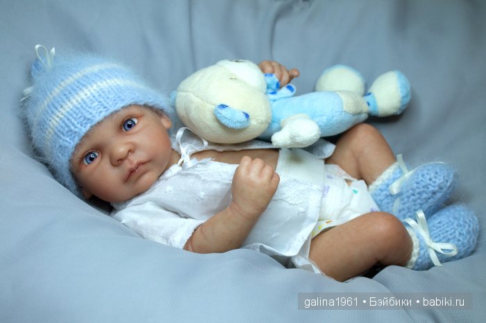 Мини-бэби Николюсик. Реборн-куклы Галины Людвиг