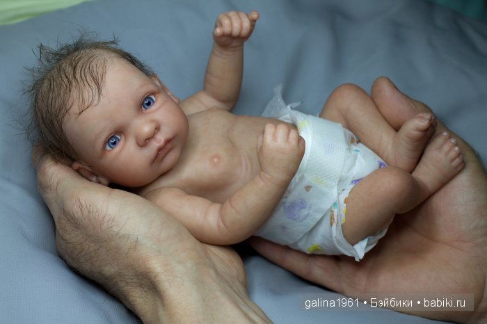 Мини-бэби Николюсик. Реборн-куклы Галины Людвиг