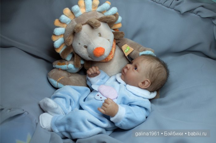 Мини-бэби Николюсик. Реборн-куклы Галины Людвиг