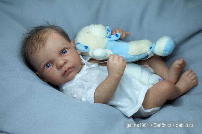 Мини-бэби Николюсик. Реборн-куклы Галины Людвиг (фото 6)