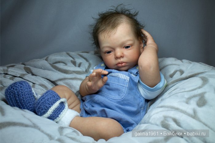 Мой маленький хомячёк - Серёжа. Куклы-реборн Галины Людвиг