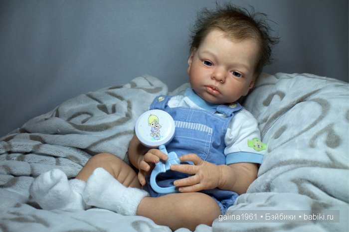 Мой маленький хомячёк - Серёжа. Куклы-реборн Галины Людвиг