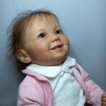 Эмилия - заряд хорошего настроения. Реборн куклы Галины Людвиг