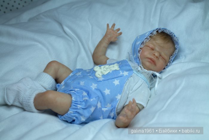 Mini Baby Zachy by Marita Winters. Куклы- реборн Галины Людвиг
