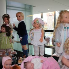 Выставка в Ешвеге. Часть 2- коллекционные куклы и мишки-тедди.