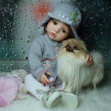 Каролина от Hildegard Guenzel с новым домочадцем