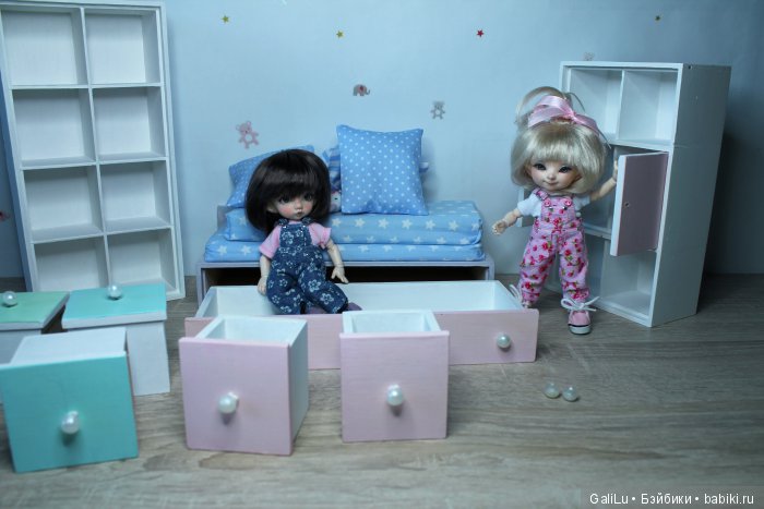 Ремонт кукольной мебели. Ручки для шкафов