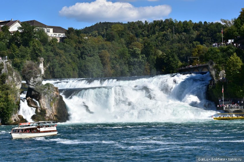 Рeйнский водопaд, Швецария - Rheinfall (фото 2)