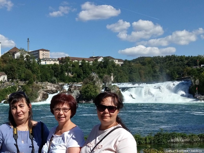 Рeйнский водопaд, Швецария - Rheinfall (фото 3)