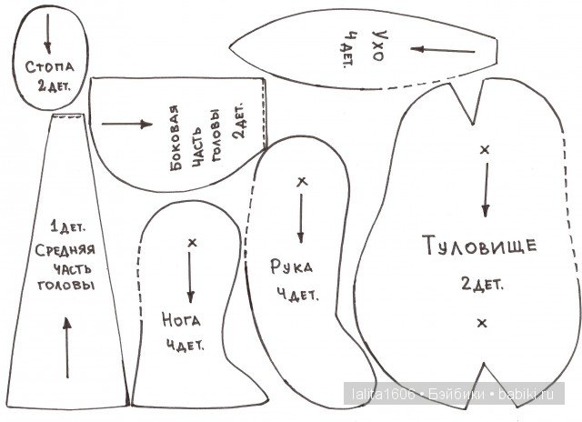 Малыш - леопардик! Кукла тедди-долл (фото 7)