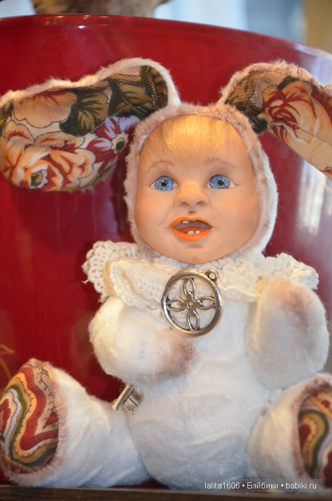 Тедди-долл зайчик — Авторские куклы Тедди (фото 5)