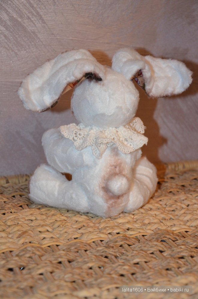 Тедди-долл зайчик — Авторские куклы Тедди (фото 3)