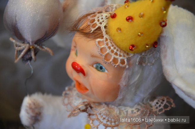 Тедди долл, малыш клоун пополнение семейства (фото 4)