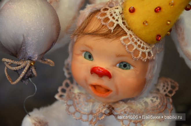 Тедди долл, малыш клоун пополнение семейства (фото 3)