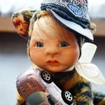 Тедди долл Малыш жадина, авторская игрушка