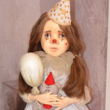 Кукла ручной работы или Я ее слепила из того что было