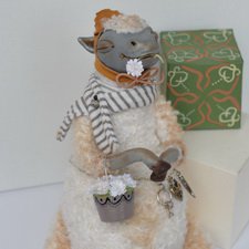 Овечка в "нирване" или овечка-йог по имени "Росси"