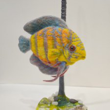 Дискус. Сухое валяние