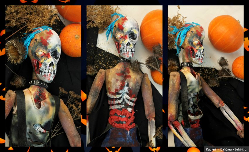 Осторожно, зомби — Текстильные игрушки и примитивы: кофейные (фото 3)