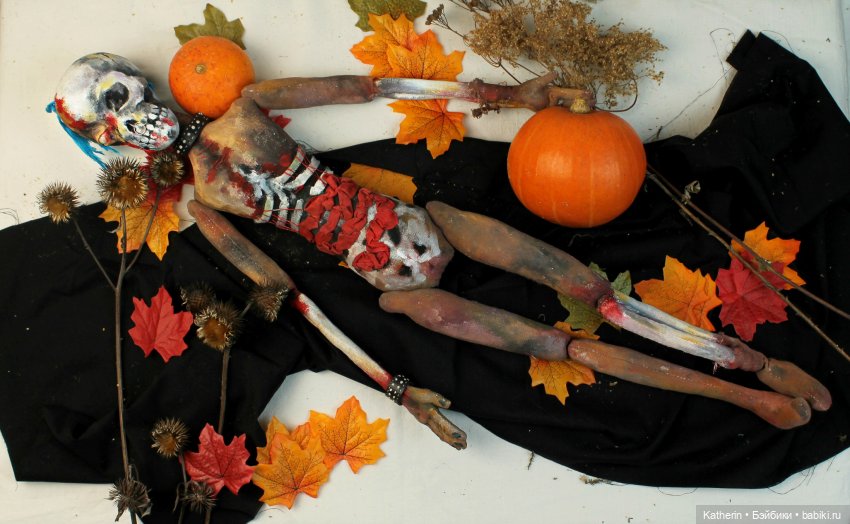 Осторожно, зомби — Текстильные игрушки и примитивы: кофейные (фото 5)