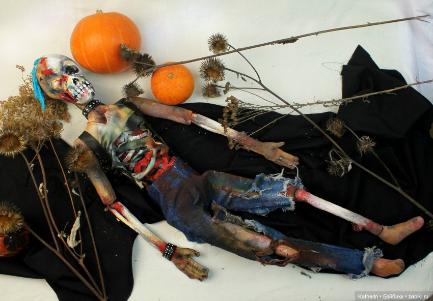 Осторожно, зомби — Текстильные игрушки и примитивы: кофейные (фото 4)