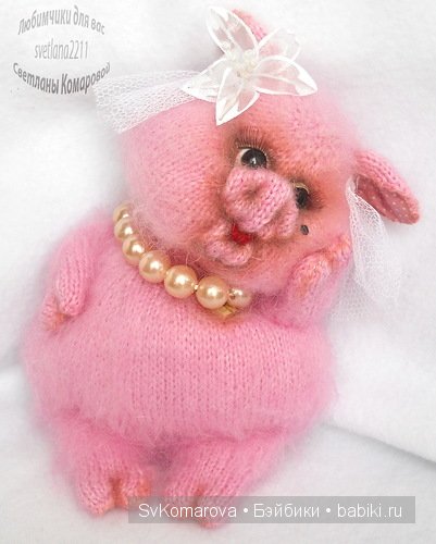 Авторские игрушки своими руками - мои хрюшки, такие милые, трогательные (фото 5)
