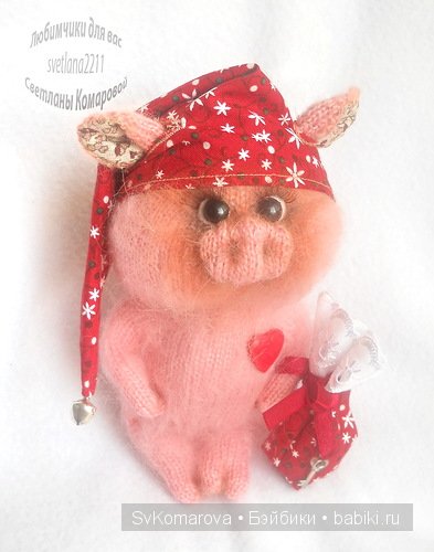 Авторские игрушки своими руками - мои хрюшки, такие милые, трогательные (фото 7)
