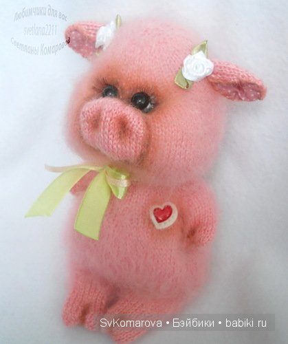 Авторские игрушки своими руками - мои хрюшки, такие милые, трогательные (фото 4)
