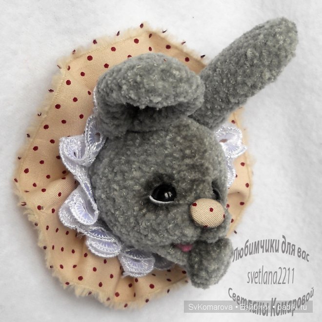 Брошки зверушки своими руками (фото 8)