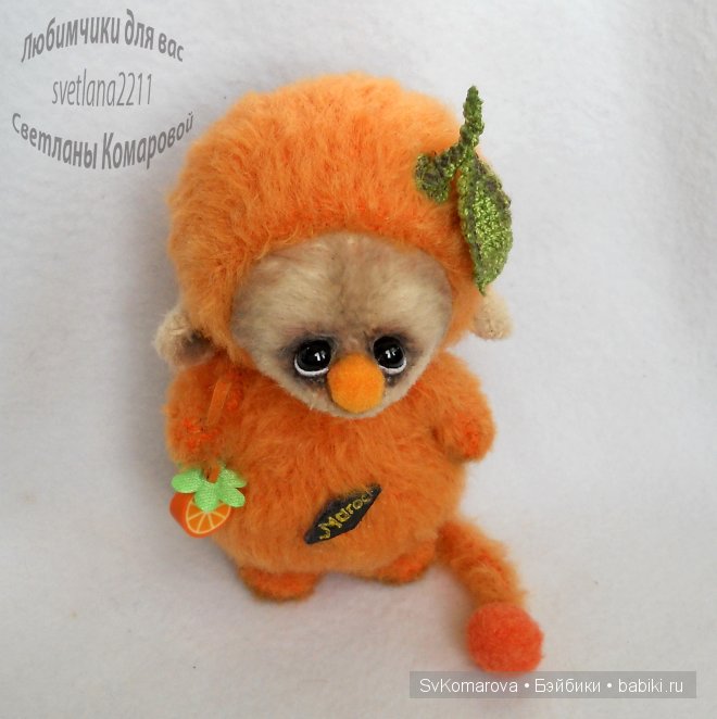 Фруктово-ягодная банда. Авторская игрушки своими руками (фото 8)