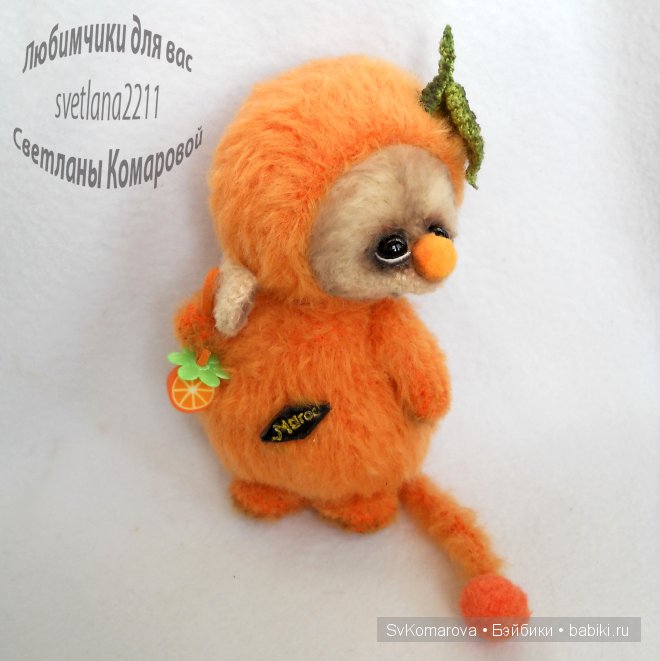 Фруктово-ягодная банда. Авторская игрушки своими руками (фото 7)