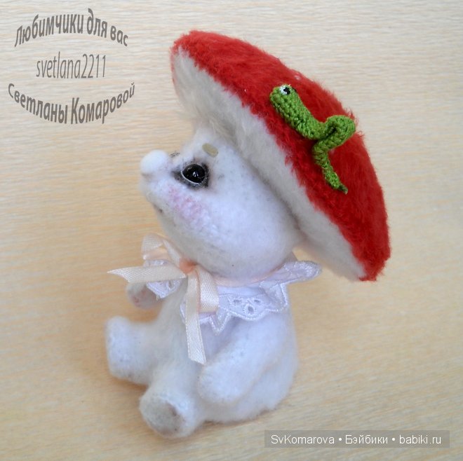 Авторские грушки своими руками. Грибок (фото 2)