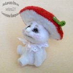 Авторские грушки своими руками. Грибок