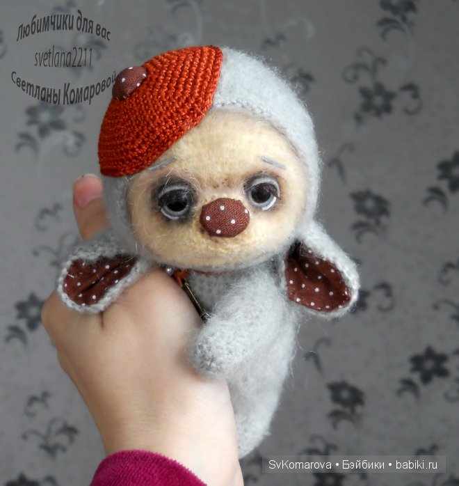 Пончик и Пьер вязаные зайки. Авторские игрушки своими руками (фото 7)