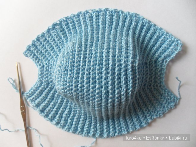 Сумка-"тучный мешок" крючком для кукол Паола Рейна и Джолины (фото 6)