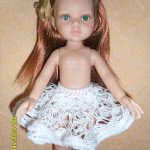 Уроки вязания крючком-юбка для ленивых