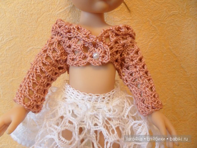 Уроки вязания крючком . Болеро